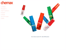 Tablet Screenshot of chemax.pl
